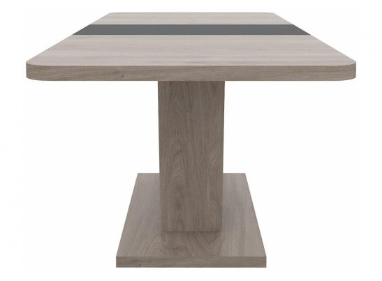 Стол на тумбе Ронг дуб серый / графит в Набережных Челнах