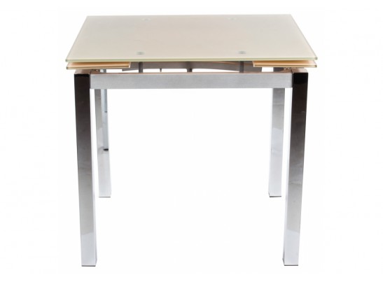 Стол раскладной TB017-26 бежевый / хром в Набережных Челнах
