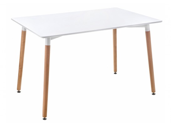 Стол Table 120х80х73 white / wood в Набережных Челнах