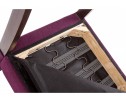Стул Amelia dark walnut / fabric purple в Набережных Челнах