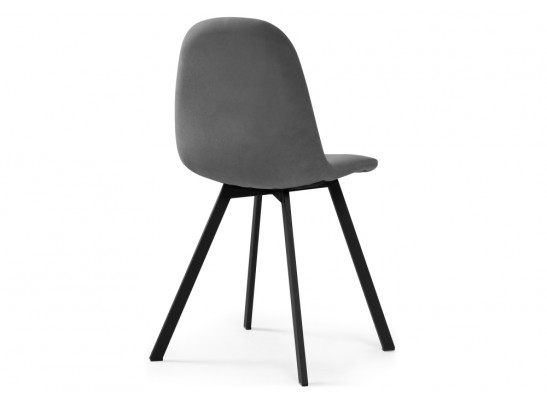 Стул на металлокаркасе Агот темно-серый / черный в Набережных Челнах
