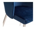 Стул на металлокаркасе Benza dark blue в Набережных Челнах