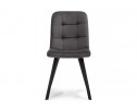 Стул на металлокаркасе Bruk dark gray / black в Набережных Челнах