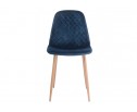 Стул на металлокаркасе Capri dark blue / wood в Набережных Челнах