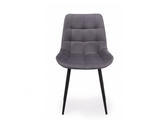 Стул на металлокаркасе Челси 360 К темно-серый (zd 995) / черный в Набережных Челнах