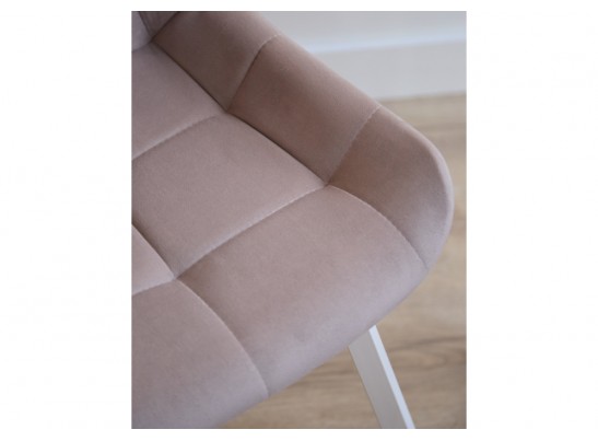 Стул на металлокаркасе Челси 360 П латте (zd 290) / белый в Набережных Челнах