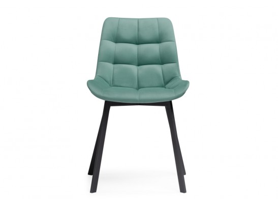 Стул на металлокаркасе Челси бирюзовый / черный в Набережных Челнах