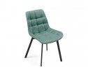 Стул на металлокаркасе Челси бирюзовый / черный в Набережных Челнах