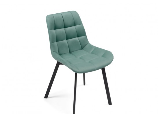 Стул на металлокаркасе Челси бирюзовый / черный в Набережных Челнах