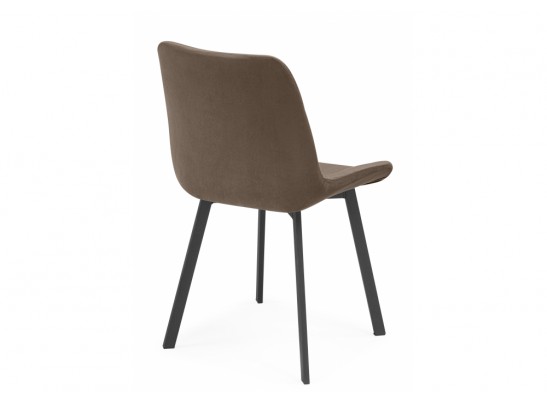 Стул на металлокаркасе Челси П коричневый (zd 233) / черный в Набережных Челнах