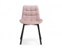 Стул на металлокаркасе Челси розовый / черный в Набережных Челнах