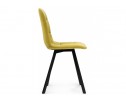 Стул на металлокаркасе Чилли черный / горчичный в Набережных Челнах