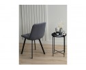 Стул на металлокаркасе Чилли темно-серый / черный