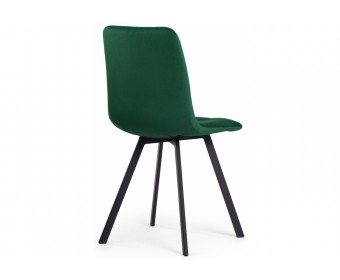 Стул на металлокаркасе Чилли зеленый  / черный каркас