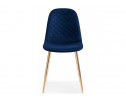 Стул на металлокаркасе Dabl dark blue / gold в Набережных Челнах