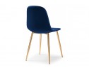 Стул на металлокаркасе Dabl dark blue / gold в Набережных Челнах