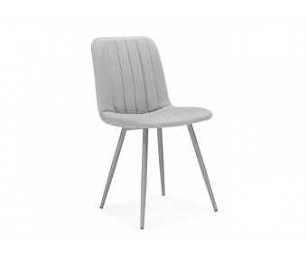 Стул на металлокаркасе Дани светло-серый (zd 960) / серый