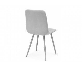 Стул на металлокаркасе Дани светло-серый (zd 960) / серый