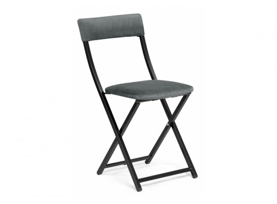 Стул на металлокаркасе Elevis темно-серый / черный в Набережных Челнах