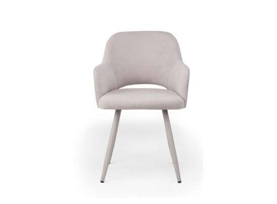 Стул на металлокаркасе Эолин светло-серый (glory 36) / серый в Набережных Челнах