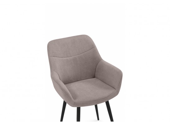 Стул на металлокаркасе Флюид латте (zd (290) / черный в Набережных Челнах