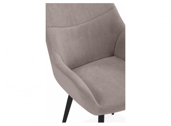 Стул на металлокаркасе Флюид латте (zd (290) / черный в Набережных Челнах