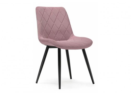 Стул на металлокаркасе Fox black / light purple в Набережных Челнах