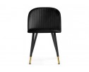 Стул на металлокаркасе Gabi black / black / gold в Набережных Челнах