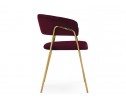 Стул на металлокаркасе Kamelia 1 wine red / gold в Набережных Челнах