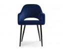 Стул на металлокаркасе Konor dark blue / black в Набережных Челнах