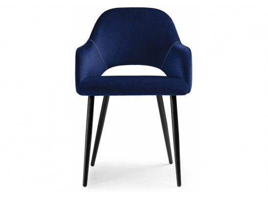 Стул на металлокаркасе Konor dark blue / black в Набережных Челнах