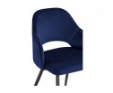 Стул на металлокаркасе Konor dark blue / black в Набережных Челнах
