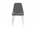 Стул на металлокаркасе Kora gray new / white в Набережных Челнах