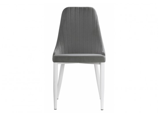 Стул на металлокаркасе Kora gray new / white в Набережных Челнах