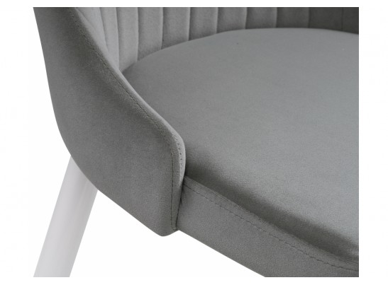 Стул на металлокаркасе Kora gray new / white в Набережных Челнах