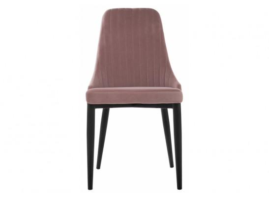 Стул на металлокаркасе Kora light purple / black в Набережных Челнах