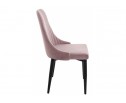 Стул на металлокаркасе Kora light purple / black в Набережных Челнах