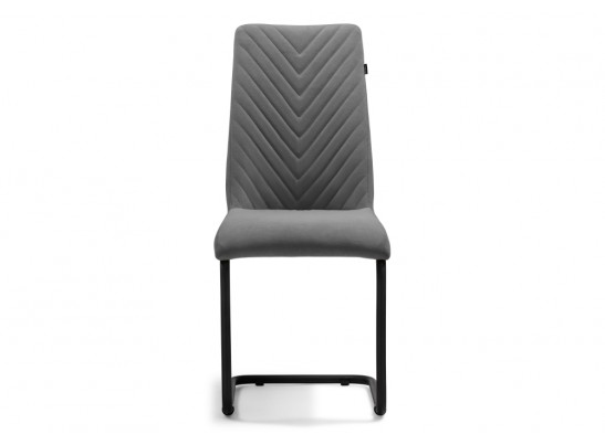 Стул на металлокаркасе Лулла серый / черный каркас в Набережных Челнах