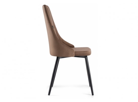 Стул на металлокаркасе Нараян velutto 23 / черный в Набережных Челнах