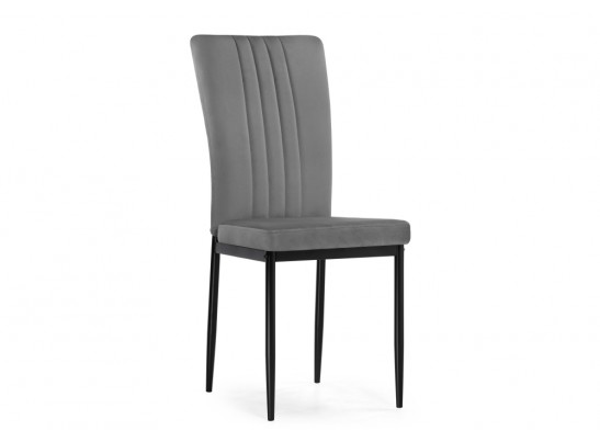 Стул на металлокаркасе Rek dark gray / black в Набережных Челнах