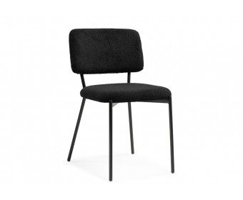Стул на металлокаркасе Reparo black