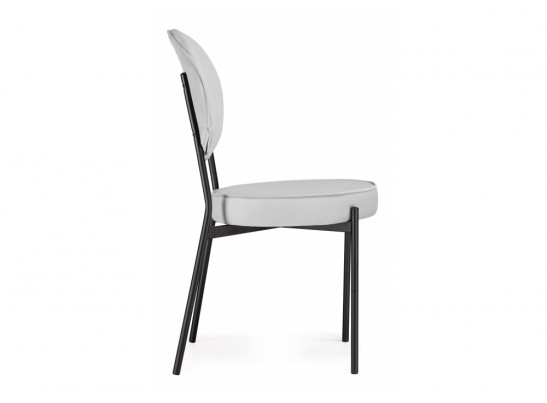 Стул на металлокаркасе Ройс серый / черный в Набережных Челнах