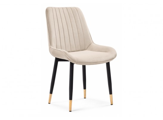 Стул на металлокаркасе Seda 1 beige / gold / black в Набережных Челнах