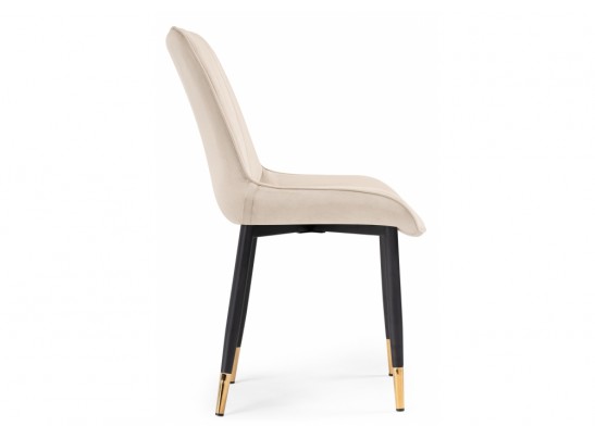 Стул на металлокаркасе Seda 1 beige / gold / black в Набережных Челнах