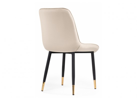 Стул на металлокаркасе Seda 1 beige / gold / black в Набережных Челнах