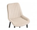 Стул на металлокаркасе Seda 1 beige / gold / black в Набережных Челнах