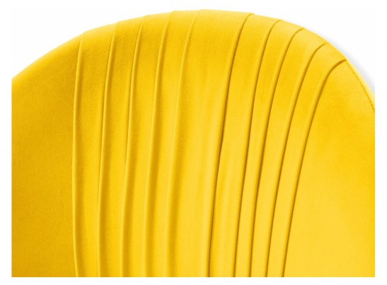 Стул на металлокаркасе SHT-ST35-1/S64 имперский жёлтый / чёрный муар в Набережных Челнах