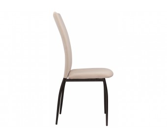 Стул на металлокаркасе Tod beige / black