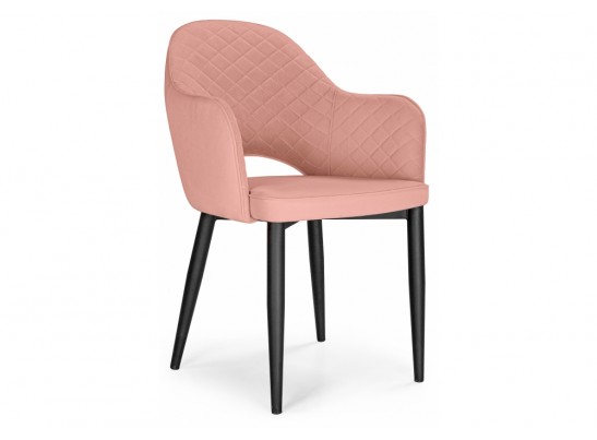 Стул на металлокаркасе Vener coral / black в Набережных Челнах