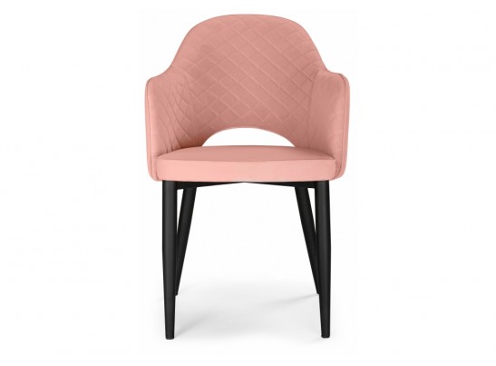 Стул на металлокаркасе Vener coral / black в Набережных Челнах